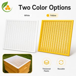 Escludiregina in Plastica Extra Spessa 51*42cm, Bicolore Giallo e Bianco, Separatore per Api Regina, Strumenti per Apicoltura, Vendita all'Ingrosso - Product Image 5