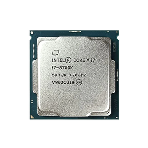 Procesador I7-8700K, 6 Núcleos, 12 Subprocesos, 3.70GHz Base, 4.70GHz Máx., LGA 1151, 12MB, 95W TDP, Escritorio, 64 Bits, I7-8700K, 6 Núcleos, 12 Subprocesos - Product Image 1