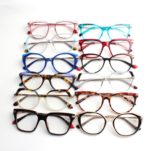 Assortiment <span class=keywords><strong>de</strong></span> montures <span class=keywords><strong>de</strong></span> lunettes <span class=keywords><strong>de</strong></span> <span class=keywords><strong>vue</strong></span> prêtes à l'emploi en acétate laminé, à prix abordable - Product Image 1