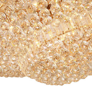 Lustre en cristal de style européen pour hall d'hôtel de luxe, éclairage de restaurant de luxe pour salon et projets hôteliers - Product Image 3