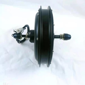 Moteur <span class=keywords><strong>de</strong></span> <span class=keywords><strong>roue</strong></span> arrière électrique sans balais 1,5 kW 48 V 1500 W pour vélo électrique, 6/7 vitesses, vente en gros 2023 - Product Image 1