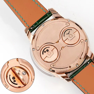 Nouvelle Arrivée 2026 – Montre de Luxe pour Homme Thème Panda 3D Astronomia, Or Rose, Diamants, Tourbillon Mécanique, Bracelet en Bambou - Product Image 5