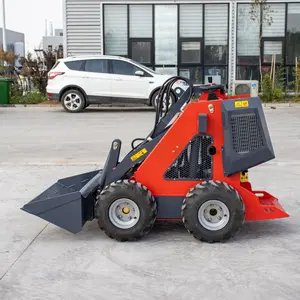 Grote En Mini Front-Eindlader Multifunctionele Wiel Backhoe Loader Te Koop Tractor 3 Tot 6 Ton Unieke Diesel Aangepaste Cilinder