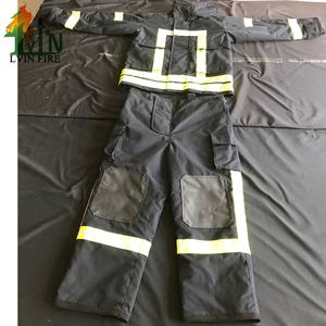 Combinaison de pompier de type allemand FEUERGERA, vêtements ignifuges pour pompiers, équipement de lutte contre l'incendie avec 4 couches NomexIIIA - Product Image 6