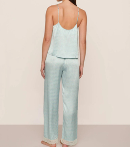Un Sueño para Vestir y un Sueño para Lavar: Conjunto <span class=keywords><strong>de</strong></span> Pijama Largo Estampado <span class=keywords><strong>de</strong></span> Seda 100% Lavable - Product Image 5