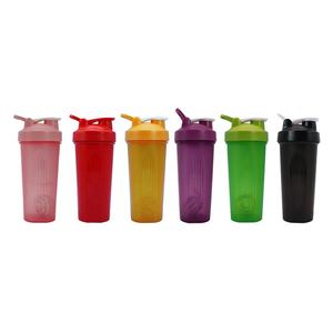 <strong>Wholesale</strong> Custom Logo Gym Plastic Protein <strong>Shaker</strong> Bottle with Mixer <strong>Ball</strong> Sport Drink Bottle - Product Image 5