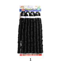 Extensions de cheveux synthétiques pour tresses au crochet haute température, style Afro Kinky Bulk, pour perruques féminines, double trame machine, tressage personnalisé