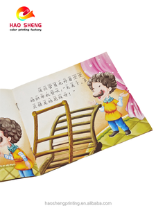 Libro di stampa di immagini a sette colori per bambini, editore cinese, lavagna di carta Offset cucita a sella - Product Image 5