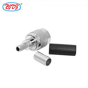 Заводская поставка TNC штекер обжимной RG58 RG-58 LMR195 LMR-195 RG400 LMR200 RG142 RG223 EZ RF коаксиальные соединители в наличии - Product Image 4