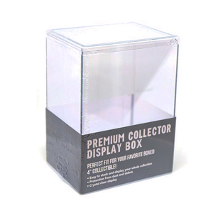 ตัวป้องกัน POP Swanky แบบวางซ้อนกันได้ 4 นิ้วกรณีแสดงของเล่น POP โล่พลาสติกแข็งใสพร้อมฝาปิดแบบถอดได้ - Product Image 2