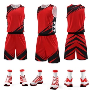 Custom Plain Basketball Jersey Quickly Dry and Breathable Team Uniform Sport <b>Suit</b> Gift for Fans <b>Teens</b> Youths Printing LOGO - Product Image 2