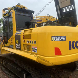 Excavadora sobre orugas Komatsu PC200 usada, motor 200 220, máquina de PC210-8 Komatsu importada, bomba de peso operativo de 20 toneladas PLC - Product Image 5