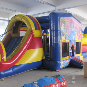 Castillo Inflable con Tobogán y Túnel, Todo en Uno para la Diversión de los Niños - Product Image 1