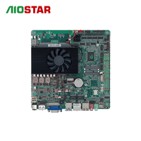 Industri Mini ITX Motherboard Intel Core I3/i5/i7 3rd U seri CPU 8GB DDR3 6 RS232 2 RS485 seri port baru ukuran 37U Desktop