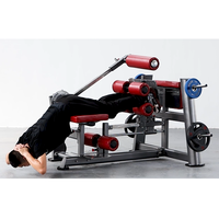 ASJ MS-634 Inverse Leg Curl/Hip Quad Commercial Fitness Equipment Gym Machine Multi Fonction Inverse Leg Curl & Back Extension