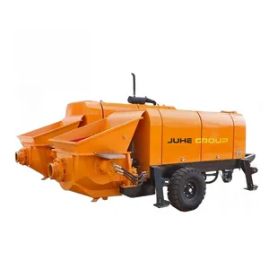 JUHE建設機械ポンプコンクリートディーゼルトレーラーコンクリートポンプ