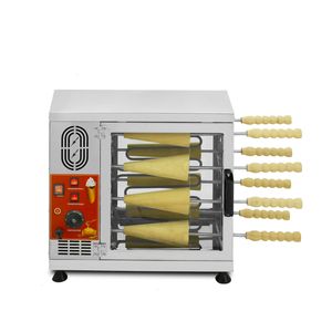 Cône De Crème Glacée Kurtos Kalacs Cheminée Gâteau Four Machine Électrique Toast Rouleau Machine À Pain Équipement De Cuisson - Product Image 2