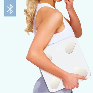 Smart Body <strong>Scale</strong> With APP 180kg Blue Tooth Capacity Blue Tooh Tempered Glass LED Display <strong>BMI</strong> Body Fat Measure Floor <strong>Scale</strong> - Product Image 4