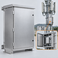 Armoire de télécommunications extérieure en tôle d'aluminium 5052 sur mesure, fabrication OEM