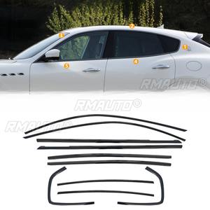 Car Window Decorative Strip Stainless Steel Door Frame Exterior Body <strong>Kit</strong> For Maserati <strong>Levante</strong> 2016-<strong>2023</strong> Car Accessories - Product Image 4