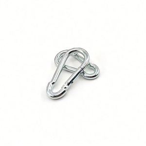 Metal Carabiner Climbing <b>Hook</b> Heavy Duty Galvanized Iron Safety Buckle for Outdoor Sports Backpack Luggage Hanging Promotion - Product Image 4