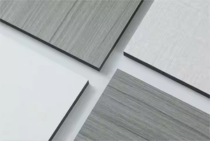 Pannello Murale in Fibra di Legno di Bambù e PVC Effetto Legno, Lastra in Cristallo di Carbonio per Pareti Interne e Soffitti - Product Image 2