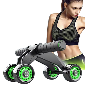 Équipement de fitness pliable en ABS personnalisable pour l'entraînement musculaire à domicile, léger (1 kg) pour roue abdominale - Product Image 1