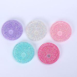 Tapa Brillante de Plástico con Pedrería Colorida, Cubierta Impermeable Acrílica de 16 oz, Estilo ROMANCE, Artículos Promocionales Digitales - Product Image 2