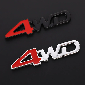 Pegatinas de Metal 3D para coche, calcomanías 4WD 4X4 para Nissan Juke x-trail Qashqai <span class=keywords><strong>Opel</strong></span> Astra H G <span class=keywords><strong>Insignia</strong></span> Kia RIO Ceed Sorento Sportage - Product Image 2