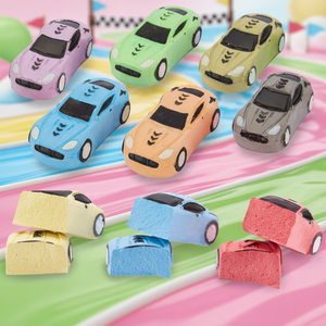 Craie géante multicolore lavable <span class=keywords><strong>pour</strong></span> trottoir, en forme de <span class=keywords><strong>voiture</strong></span> de course, avec boîte cadeau - Product Image 1