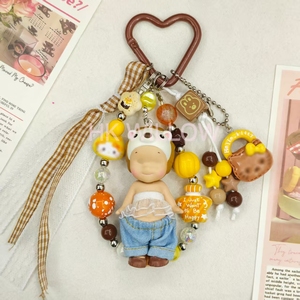 พวงกุญแจตุ๊กตา Sonny Angel แบบกำหนดเอง พวงกุญแจโลหะ DIY พวงกุญแจตุ๊กตา PVC อุปกรณ์เสริมพวงกุญแจ ขายส่ง - Product Image 3