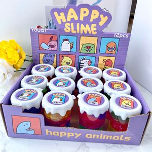 Vent Slime <b>Toy</b> Three-color Crystal Galaxy Unicorn Slime Putty Squishy <b>Toys</b> Stress Relief for Kids Boys <b>Girls</b> - Product Image 6