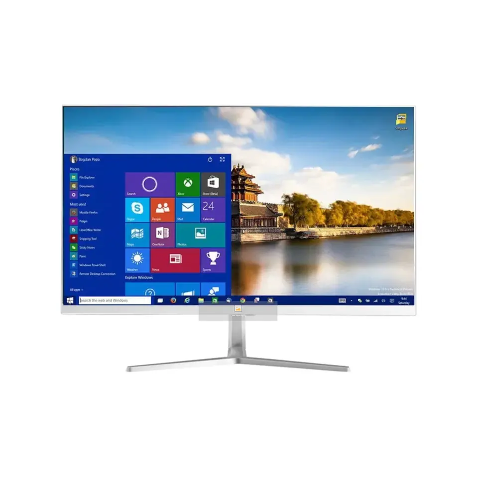 Ordenador de sobremesa con pantalla de 21,5 pulgadas, ordenador de sobremesa con procesador Core I3, I5, I7, sistema completo, Cpu Allinonepc, monobloque, gráficos Hd de 1920x1080p, todo en uno