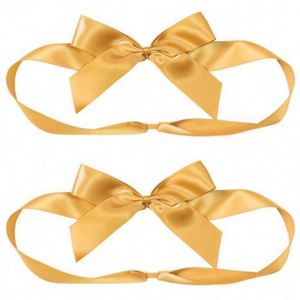 Cinta elástica de lazo de satén brillante 100% poliéster para embalaje de cajas de regalo, banda elástica ajustable para festivales, logotipo personalizado 10-15 - Product Image 4