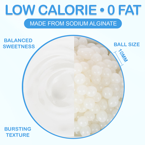 חם מוכר אגודלים מותג 1 ק "ג האבוס מוסמך יוגורט מוקפץ אבובים תה מרכיבים עם פנינים בובה - Product Image 5
