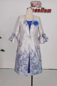 Conjuntos de Lujo para Mujer Talla Grande, Vestido de Estilo Africano, Trajes con Chaqueta Larga para Mujer Talla Grande - Product Image 4