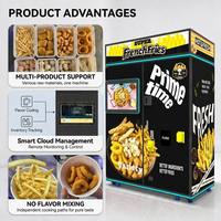Distributeur automatique intelligent Iplaysmart de frites, distributeur automatique de poulet frit, distributeur automatique de nuggets de poulet à vendre
