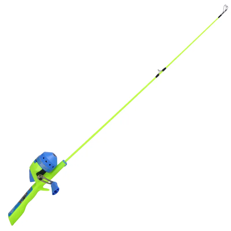 WeiHe 75cm 4 colores juego de cañas de pescar para niños Juego de pesca caña y carrete Kit para chico
