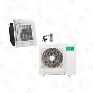 Aire acondicionado de casete 48000BTU Refrigeración Solo SISTEMA DE AIRE ACONDICIONADO CENTRAL R410A/R32 12.5KW 5P económico AC 4TON