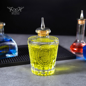 <span class=keywords><strong>Botella</strong></span> Amarga Vintage para Cóctel, Dispensador de Licor, <span class=keywords><strong>Botella</strong></span> de Vino, Esencia de <span class=keywords><strong>Absenta</strong></span>, <span class=keywords><strong>Botella</strong></span> de Vidrio Transparente Medicinal - Product Image 6