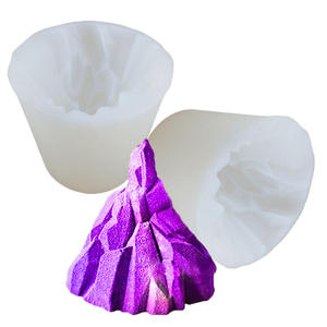 <span class=keywords><strong>Molde</strong></span> <span class=keywords><strong>de</strong></span> vela HY 3D para hacer pasteles, <span class=keywords><strong>molde</strong></span> <span class=keywords><strong>de</strong></span> Fondant volcánico DIY, herramientas <span class=keywords><strong>de</strong></span> hornear para Chocolate, Mousse, jabón <span class=keywords><strong>de</strong></span> resina - Product Image 2