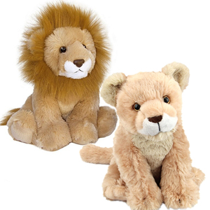 Peluche de <span class=keywords><strong>León</strong></span> Realista, <span class=keywords><strong>León</strong></span> de Peluche con Crin Esponjosa, Animal de la Selva Suave para Decoración del Hogar y Regalo para Niños - Product Image 6