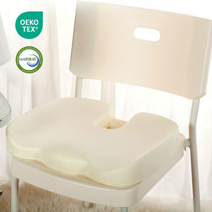 Bantal & bantal kursi, kustom berbentuk U kursi pijat 37*45 cm dapat dicuci sarung Lumbar - Product Image 2