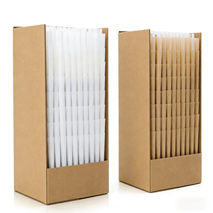 Customized Logo 120 mm White Pre <b>Rolled</b> Cone Bulk <b>Box</b> 1000 Pieces Per Case - Product Image 1
