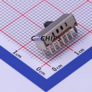 SK14D07L5B Slide Switch Through hole Component (THT) Switch Single Pole Four Throw Rectangle Pin Header PC Pin 14.6mm - Product Image 2