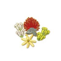 Nouveaux patchs décoratifs brodés pour projets DIY, motifs de dessins animés mignons, pour vêtements, trous de jean, style chinois