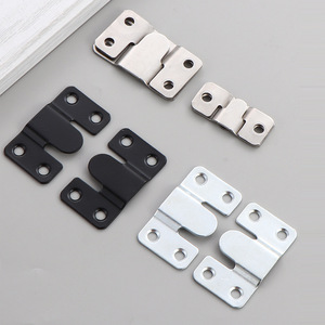 Conector de hebilla en forma de gancho de acero inoxidable para marco de sofá, accesorio de ferretería para colgar cuadros, diseño moderno y sencillo - Product Image 1