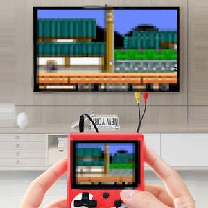 Console de jeu portable rétro 8 bits, écran HD de 3,5 pouces, 500 jeux classiques intégrés, sortie <span class=keywords><strong>AV</strong></span> TV pour deux joueurs, cadeau pour enfants - Product Image 2