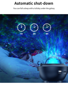 New Rotation Sao chiếu đêm đèn nước gợn bầu trời đầy sao bầu không khí Laser Ánh sáng đèn cho phòng - Product Image 6