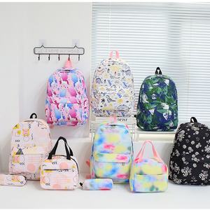 Wholesale Cartoon Character <b>Backpacks</b> Custom Printed Girls Boys School Bag and Lunch Bag Set for Kids - Product Image 5
